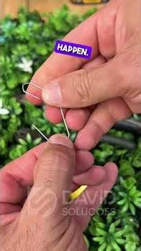 The paper clip trick for padlocks #TexasWorkshop #PaperClipPadlocks #ClipTrick