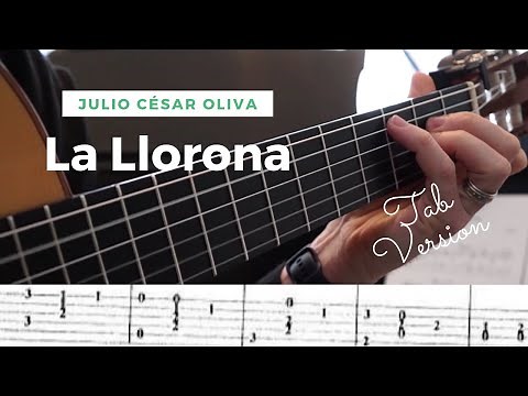La Llorona (Oliva) TAB tutorial version + free PDF