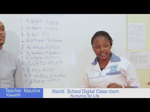 GRADE ONE - KISWAHILI ONLINE LESSON 1