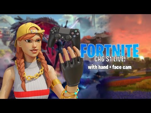 Fortnite Controller Gameplay | Hand + Face Cam | Live 🔴