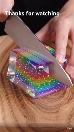 Satisfying Candy Slicing 🍬🔪 | Glass Candy ASMR Crunch #shortsfeed #viralvideo
