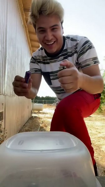 Firecracker gone wrong – you have to see this disaster!