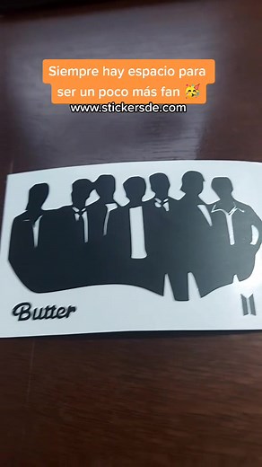 👉Personaliza el tuyo #bts #butterbts #vinilosdecorativos #kpop #fypシ #stickers