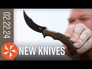 New Knives for the Week of February 22nd, 2024 Just In at KnifeCenter.com