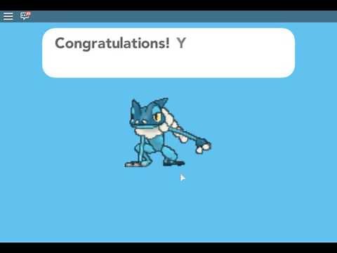 Roblox - Pokemon Brick Bronze #4! Froakie Evolves