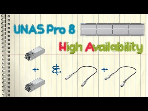 Ubiquiti UniFi UNAS-Pro-8 High Availability (USW-Pro-Aggregation/ECS-Aggregation)