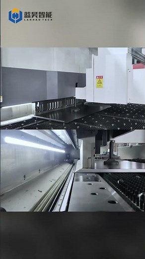 Automated Panel Bender in Action #machine #cnc #factory #automation