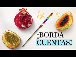 MAGIC NEEDLE How to EMBROIDER with BEADS?