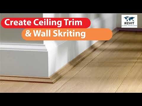 Learn How to Create Ceiling Trim & Skirting in Revit 2021