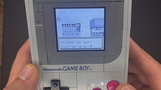 LEGO Game Boy : ce kit tout simple permet de transformer le set en console jouable