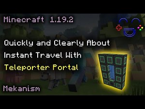 Teleporter Portal Multiblock Mekanism