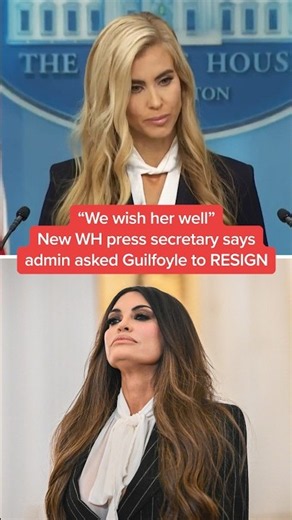 'We wish her well': New WH press secretary says admin asked Guilfoyle to RESIGN
