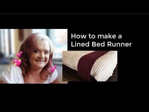 Sewing | How to Make a Bed Runner