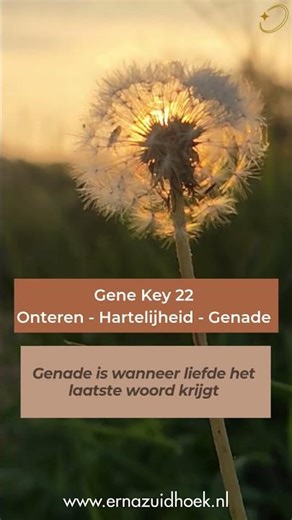 Gene Key 22 - De sleutel naar emotionele vrijheid