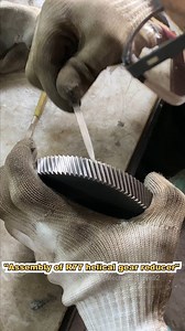"Assembly of R77 helical gear reducer" #auto #mechanic #mechanicsteve #automotive #gear #reducer | Mechanic Steve