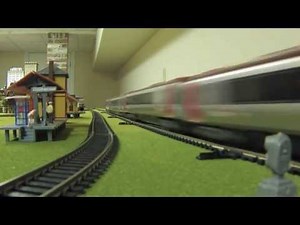 High Speed Model Trains Video! with Eurostar Acela TGV ICE TurboTrain Javelin Pendolino Voyager CRH