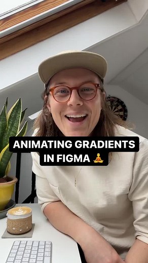 🧘‍♂️ Animating gradients in Figma, supafast #ux #ui #figma #tutorials #learnfromme #design