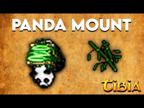 Panda Mount | Montura del Panda | Tibia en Español #tibia