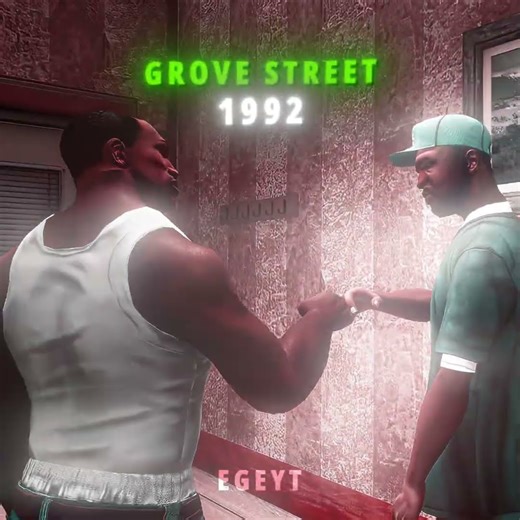 Grove Street | #grandtheftauto #shrots #sad #cj #gtasa #gtasaedit #grovestreet #gta5 #1992 #2013