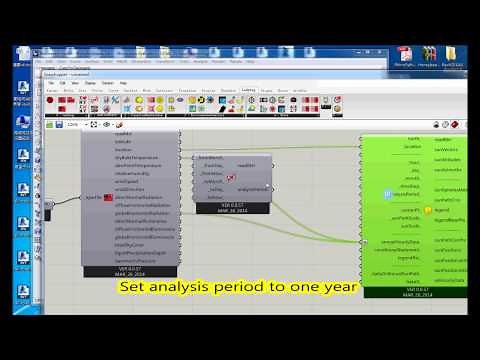 Environmental analysis using Honeybee and Ladybug in 4 minutes