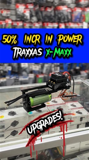 2.1K views · 87 reactions | Try these upgrades on your x-MAXX for more power  The all new IRONMANRC X Maxx Aluminum Motor Mount W Esc Brace Mount for 1/5 Scale Motors ⚡️Allows you to fit bigger motors and a variety of ESC ‘s into your RC Car! Available at island Hobby Nut  #rccarupgrades #rcupgrades #rcnation #rclife #islandhobbynut #traxxas #traxxasxmaxx #fyp | Island Hobby Nut | Facebook