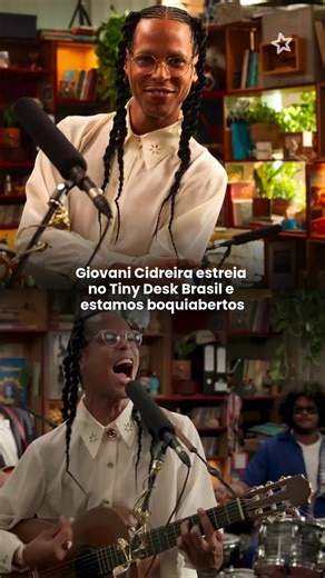 Giovani Cidreira é um cantor e compositor baiano que vem ganhando destaque na nova cena da música brasileira com um som que mistura MPB, indie e pop. 🎶 Em “Saudade de Casa”, apresentada no Tiny Desk Brasil, ele transforma a saudade em uma canção delicada sobre pertencimento, memória e o vínculo com o lugar de onde a gente veio. Já conhecia o som dele?