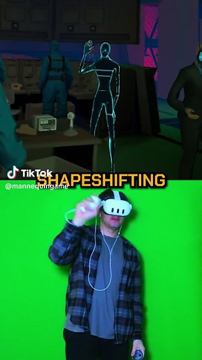 Shapeshifting Alien VR Game: Pose, Disguise, and Conquer!