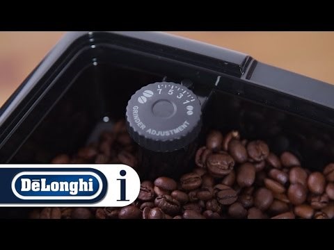 How to make coffee using coffee beans in your De'Longhi Dinamica ECAM 350.15.B coffee machine