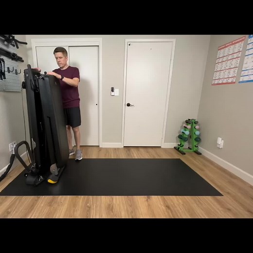 Cómo plegar y desplegar el Total Gym GTS rápidamente