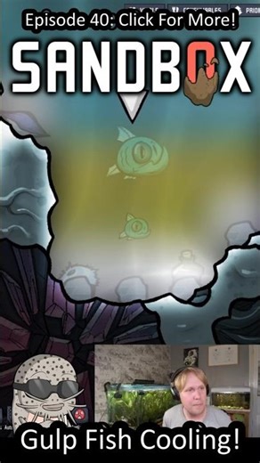 Gulp Fish Active Cooling In ONI! #oxygennotincluded #sandboxshowcase #gaming