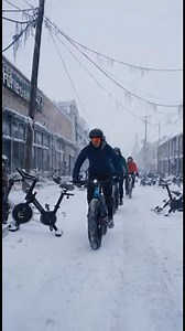 Winter Cycling on Reels