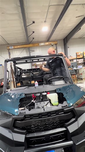 From truck to showroom! 🔧✨ Ever wonder what really happens when a brand-new Polaris Ranger XP 1000 hits the shop? 👀 Watch the full process as our technician Tyler takes it from fresh off the truck to fully set up and ready for the showroom floor. Huge shoutout to Tess for capturing the awesome behind-the-scenes shots 📸 and Dane for getting this machine cleaned up and shining like new. ✨ It takes a team to make it happen! Question for you guys: Would you rather be the one unloading it off the 