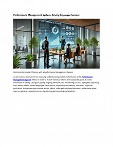 Performance Management System: Enhance Productivity & Growth. - SlideServe