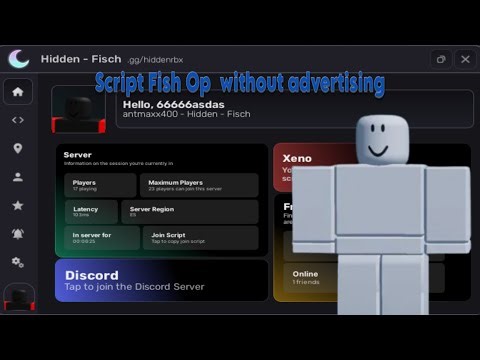 Script fish Hidden Hub Sin publicidad