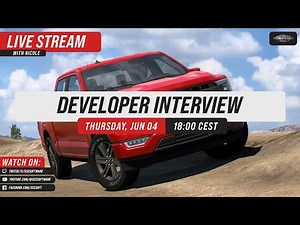 Developer Interview Live Stream with our Production Assistant, Nicole! 🚛🇺🇸
