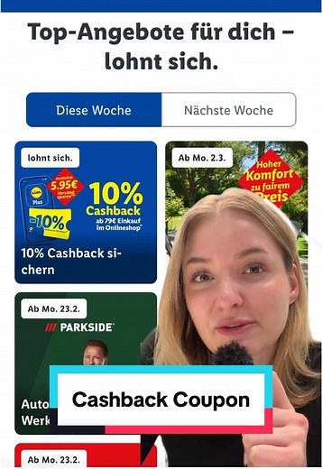 Cashback beim Einkaufen im Lidl Online-Shop