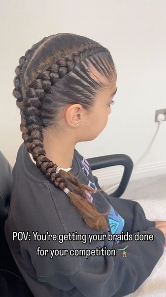 Claire’s Braid Bar on Instagram: "That confidence those braids give you 﫶 If you want to learn to braid, check out our newly released, in depth braid tutorials available on our website www.clairesbraidbar.com/online-tutorial . . . . #dutchbraid #dutchbraids #dutchbraidstyle #hairstylesforwomen #hairstylesforgirls #braidtutorial #braidseason #howtobraid #braidclasses #hairtutorial #longhairstyles #peinados #penteados #trenzas #tranças #braid #gymnasticslife"