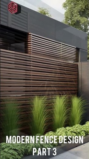 modern fence design part 3