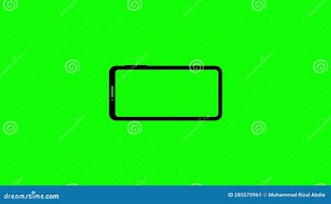 Rotate Your Phone Icon Animation with Green Screen Background Stock Video - Video of phone, rotation: 285570961