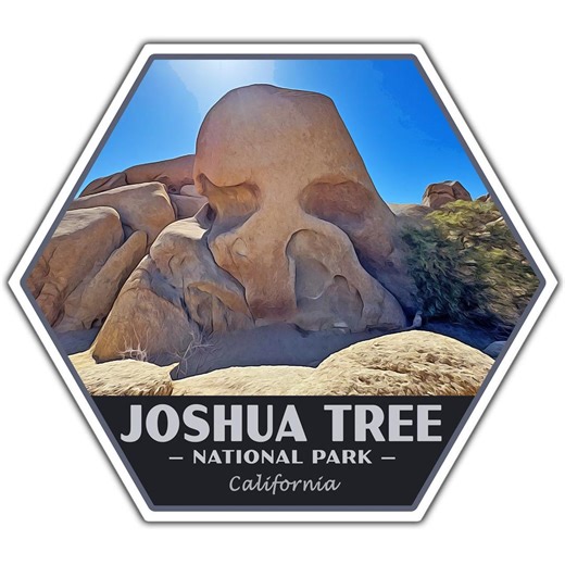 Joshua Tree National Park Sticker | Joshua Tree Sticker | Vinyl Sticker | 2.25" X 2" to 3.4" X 3.0" | Made in USA | Free Shipping - Etsy