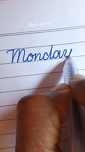 Cursive Handwriting #FBVIDEO #explore #facebookpost #handwriting | Belle's-Lettres