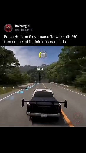 Forza Horizon 6 BowieKnife99 gizemli siyah araba: Gerçek mi efsane mi?
