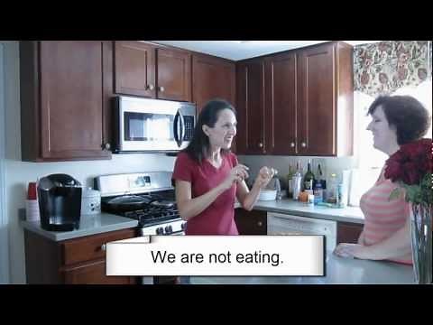 Lesson 61 - Present Progressive (negative) - Learn English with Jennifer