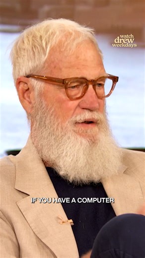 David Letterman on his iconic "Stupid Pet Tricks" segment. | The Drew Barrymore Show