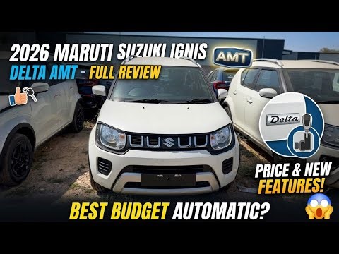 Maruti Suzuki Ignis Delta AMT 2026 Review 🔥| Best Budget Automatic?