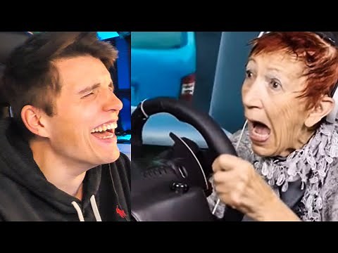 Paluten REAGIERT auf Senioren zocken FERNBUS SIMUALTOR