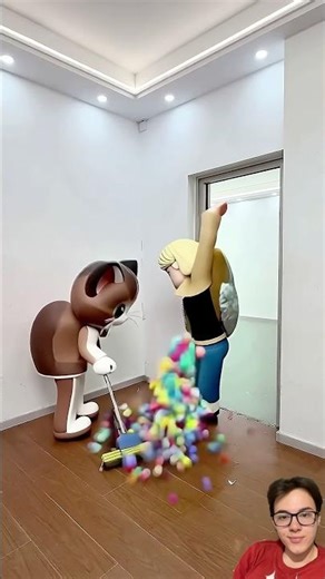 🐞 How to make a Ladybug Squishy_Ladybug Squishy DIY with Nano Tape #SiliconeTape Cut a cute squis...