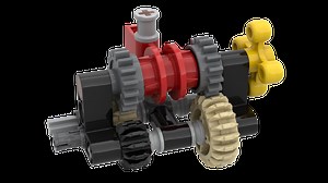 LEGO MOC-154256 Compact 2-Speed Gearbox (Technic 2023)