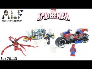 Lego Spiderman 76113 Spider-Man Bike Rescue - Lego Speed Build Review