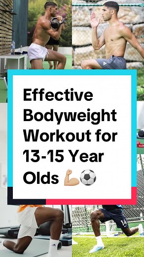 Effective Bodyweight Workout for 13-15 Year Olds